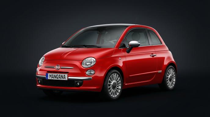 טפט לשולחן העבודה של FIAT 500, 2 דוֹר, Manqana