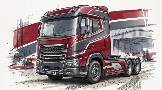 Freightliner sketch, Manqana
