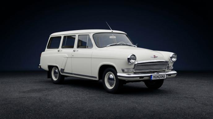 טפט לשולחן העבודה של GAZ 22-VOLGA, 1 דוֹר, Manqana