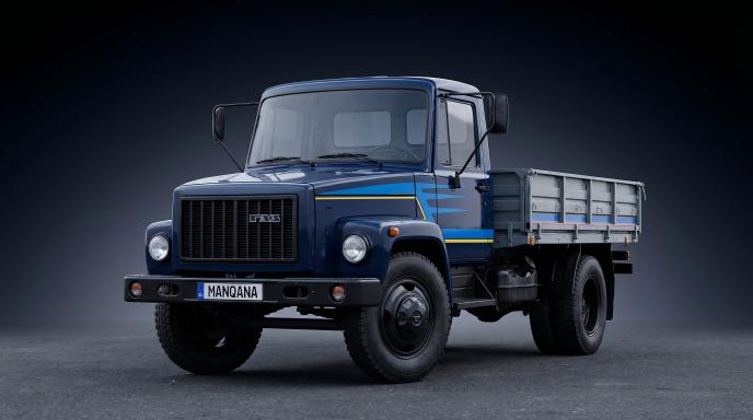 Обои для рабочего стола GAZ 3306, 1-е поколение, Манкана