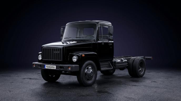Обои для рабочего стола GAZ 3307, 1-е поколение, Манкана