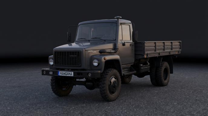 GAZ 3308, 1-ლი თაობა დესკტოპის ფონი, Manqana