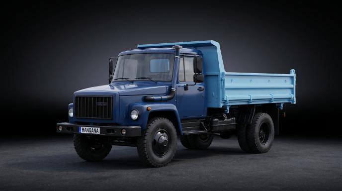 Обои для рабочего стола GAZ 4301, 1-е поколение, Манкана