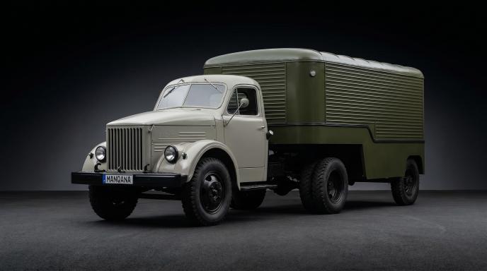 GAZ 51, 1 世代 デスクトップの壁紙、マンカナ