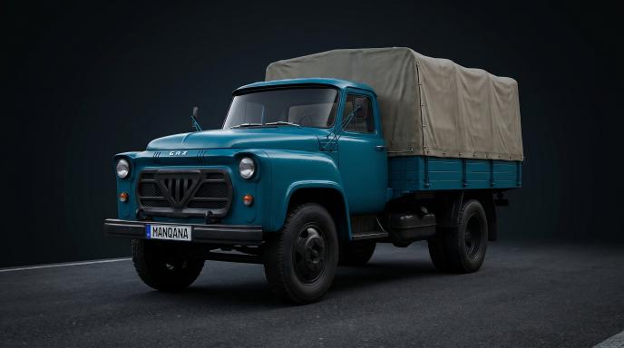 טפט לשולחן העבודה של GAZ 52, 1 דוֹר, Manqana