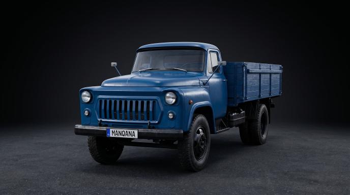 GAZ 53, 1 世代 デスクトップの壁紙、マンカナ
