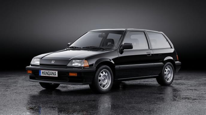 HONDA CIVIC, 3rd generation, 1st facelift desktop wallpaper, Manqana