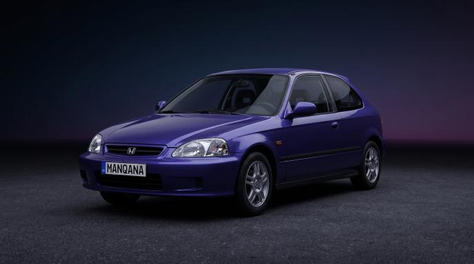 HONDA CIVIC, 6 世代, 1 フェイスリフト デスクトップの壁紙、マンカナ