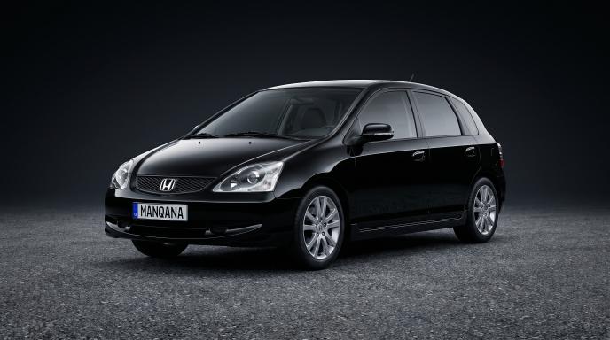 HONDA CIVIC, მე-7 თაობა, 1-ლი სახის ლიფტინგი დესკტოპის ფონი, Manqana