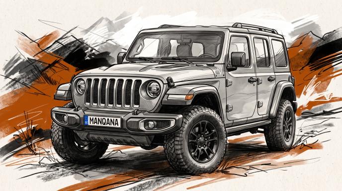Jeep ესკიზი, Manqana