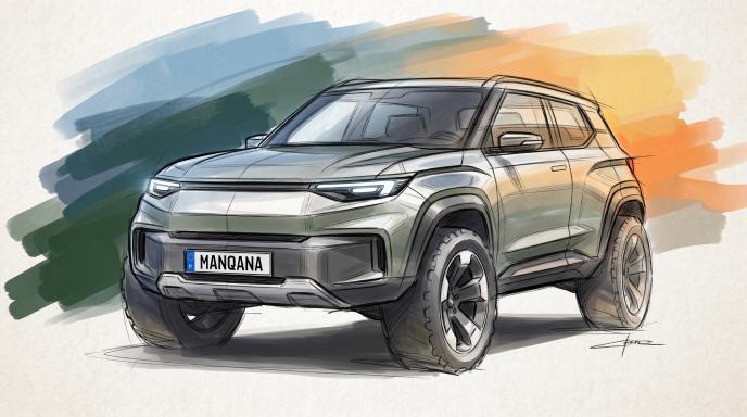 KAMA / Atom ესკიზი, Manqana