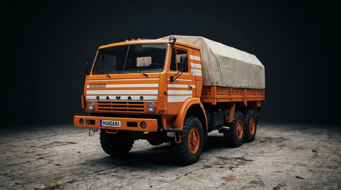 טפט לשולחן העבודה של KAMAZ 4310, 1 דוֹר, Manqana
