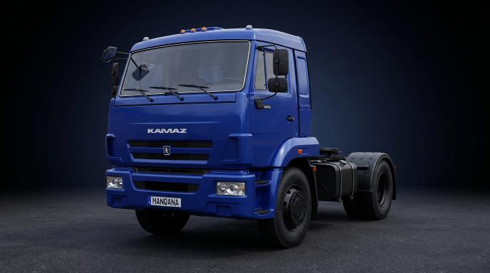 KAMAZ 43253, 1 世代, 1 フェイスリフト デスクトップの壁紙、マンカナ