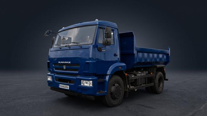 KAMAZ 43255, 1st generation, 1st facelift desktop wallpaper, Manqana