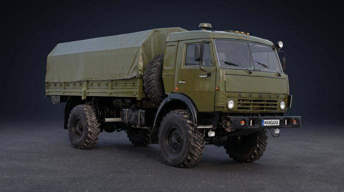 KAMAZ 4326, 1 世代 デスクトップの壁紙、マンカナ
