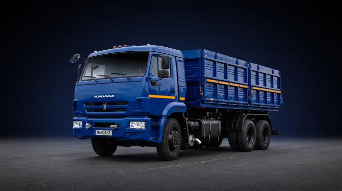 KAMAZ 45143, 1st generation, 1st facelift desktop wallpaper, Manqana