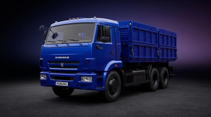 KAMAZ 45144, 1st generation, 1st facelift desktop wallpaper, Manqana