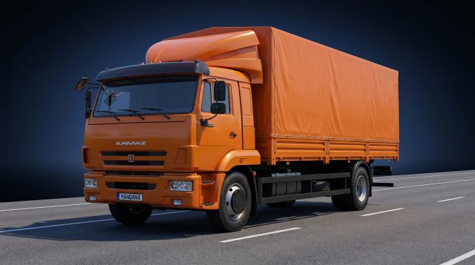 KAMAZ 5308, 1st generation, 1st facelift desktop wallpaper, Manqana