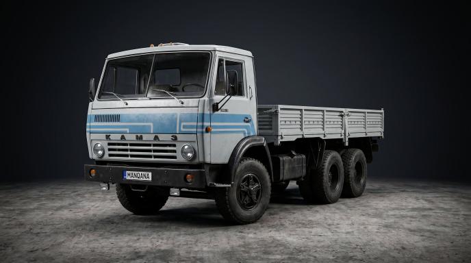 טפט לשולחן העבודה של KAMAZ 5320, 1 דוֹר, Manqana