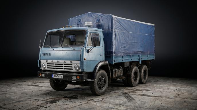 טפט לשולחן העבודה של KAMAZ 5320, 1 דוֹר, 1 מתיחת פנים, Manqana