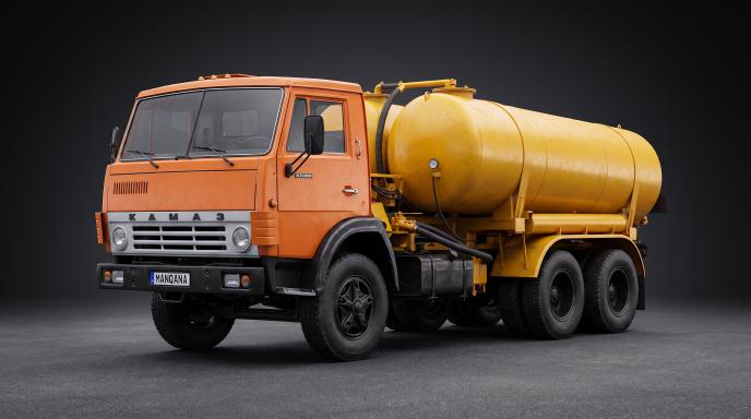 טפט לשולחן העבודה של KAMAZ 53213, 1 דוֹר, Manqana