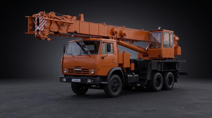 KAMAZ 53229, 1st generation desktop wallpaper, Manqana