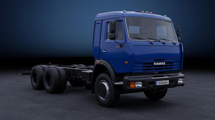 KAMAZ 53229, 1-ლი თაობა, 1-ლი სახის ლიფტინგი დესკტოპის ფონი, Manqana