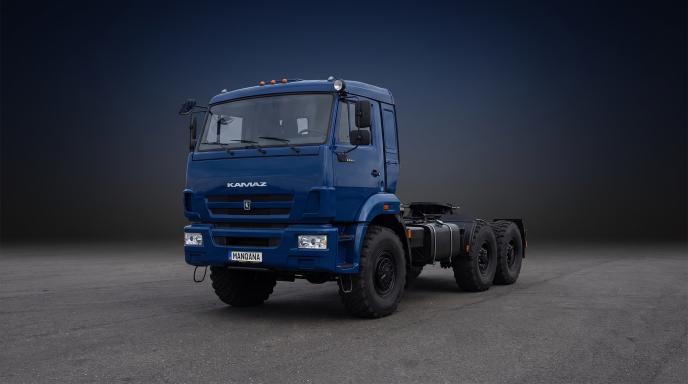 טפט לשולחן העבודה של KAMAZ 53504, 1 דוֹר, Manqana