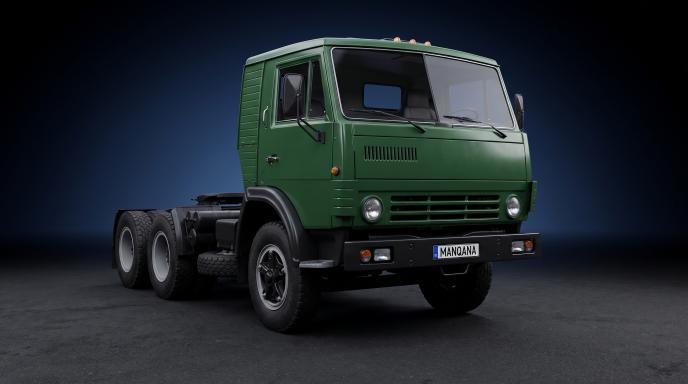 KAMAZ 54112, 1st generation, 1st facelift desktop wallpaper, Manqana