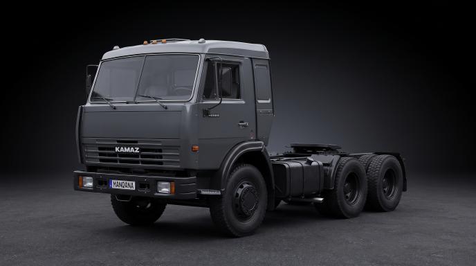KAMAZ 54115, 1st generation desktop wallpaper, Manqana
