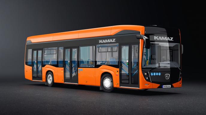 Обои для рабочего стола KAMAZ 6282-ELEKTROBUS, 1-е поколение, 1-й рестайлинг, Манкана