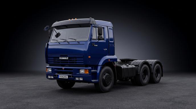 טפט לשולחן העבודה של KAMAZ 6460, 1 דוֹר, Manqana