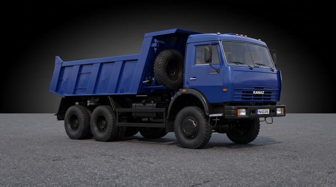 טפט לשולחן העבודה של KAMAZ 65111, 1 דוֹר, Manqana