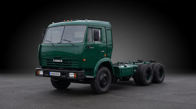 KAMAZ 65115, 1st generation desktop wallpaper, Manqana