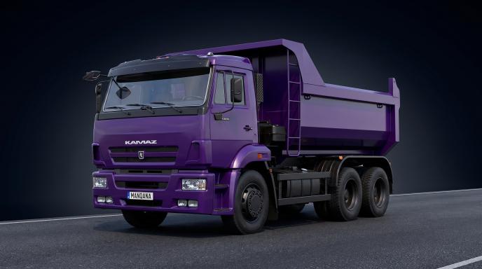 KAMAZ 65115, 1 世代, 1 フェイスリフト デスクトップの壁紙、マンカナ