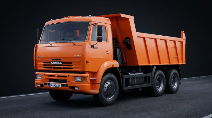 טפט לשולחן העבודה של KAMAZ 6520, 1 דוֹר, Manqana