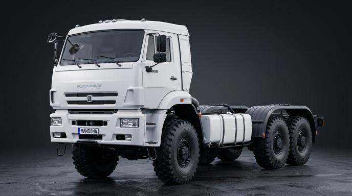 KAMAZ 65224, 1st generation, 1st facelift desktop wallpaper, Manqana