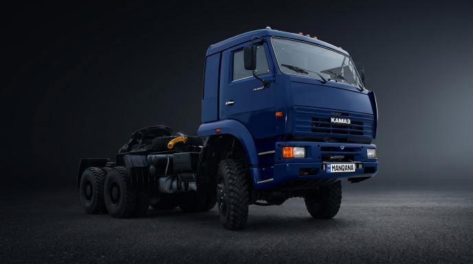 טפט לשולחן העבודה של KAMAZ 65225, 1 דוֹר, Manqana