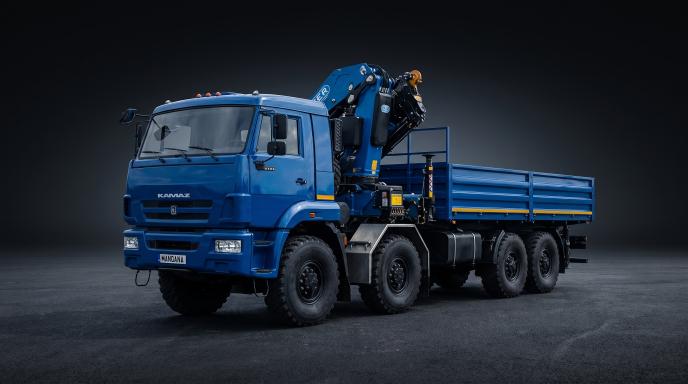 Обои для рабочего стола KAMAZ 6560, 1-е поколение, 1-й рестайлинг, Манкана