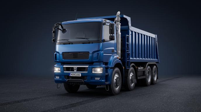 KAMAZ 65801, 1st generation desktop wallpaper, Manqana