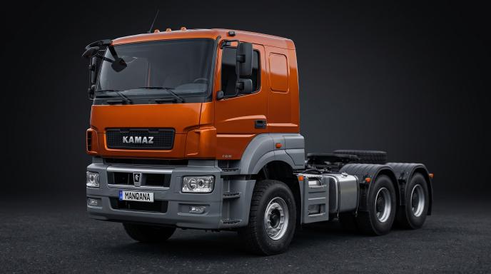 KAMAZ 65806, 1st generation desktop wallpaper, Manqana