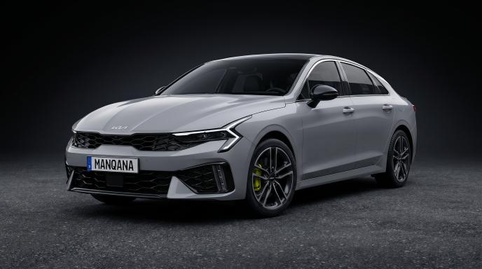טפט לשולחן העבודה של KIA K5, 3 דוֹר, 1 מתיחת פנים, Manqana
