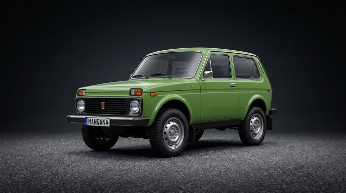 טפט לשולחן העבודה של LADA 4X4-2121-NIVA, 1 דוֹר, Manqana