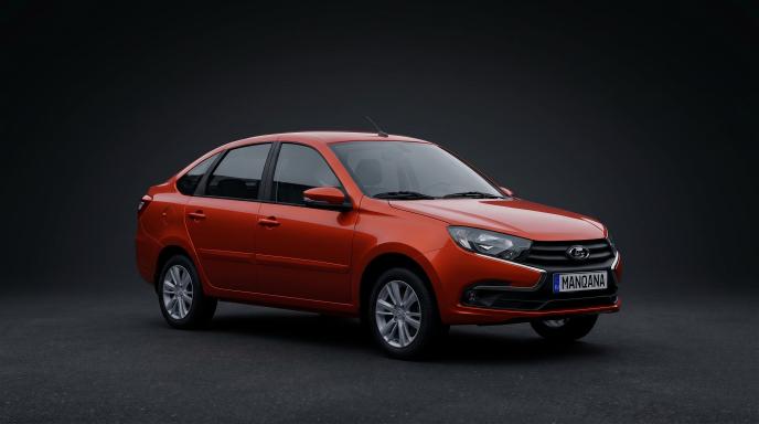 טפט לשולחן העבודה של LADA GRANTA, 1 דוֹר, 2 מתיחת פנים, Manqana
