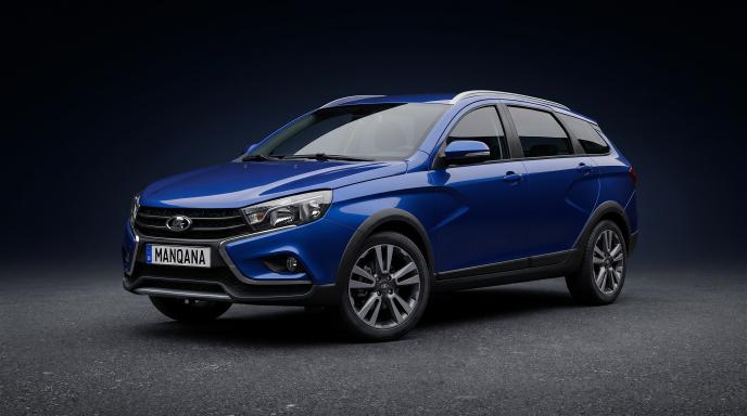 LADA VESTA-KROSS, 1 世代 デスクトップの壁紙、マンカナ