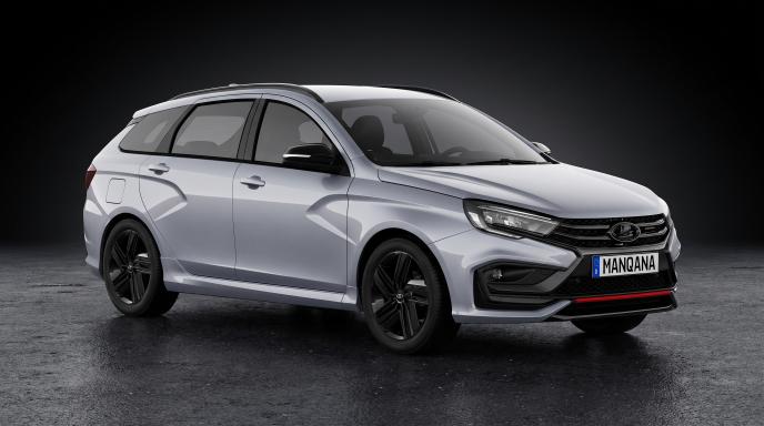 טפט לשולחן העבודה של LADA VESTA-SPORT, 1 דוֹר, 1 מתיחת פנים, Manqana