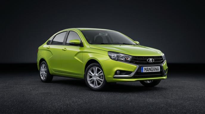טפט לשולחן העבודה של LADA VESTA, 1 דוֹר, Manqana