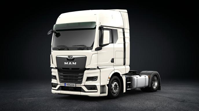 טפט לשולחן העבודה של MAN TGX, 2 דוֹר, Manqana