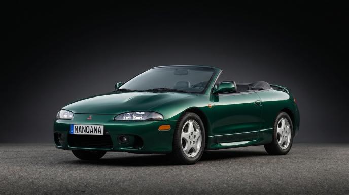 טפט לשולחן העבודה של MITSUBISHI ECLIPSE, 2 דוֹר, 1 מתיחת פנים, Manqana