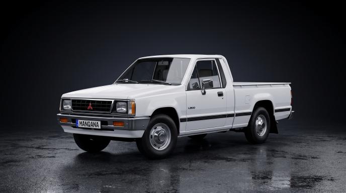 טפט לשולחן העבודה של MITSUBISHI L200, 2 דוֹר, Manqana